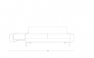 Dimensoes do produto sof cama lunna